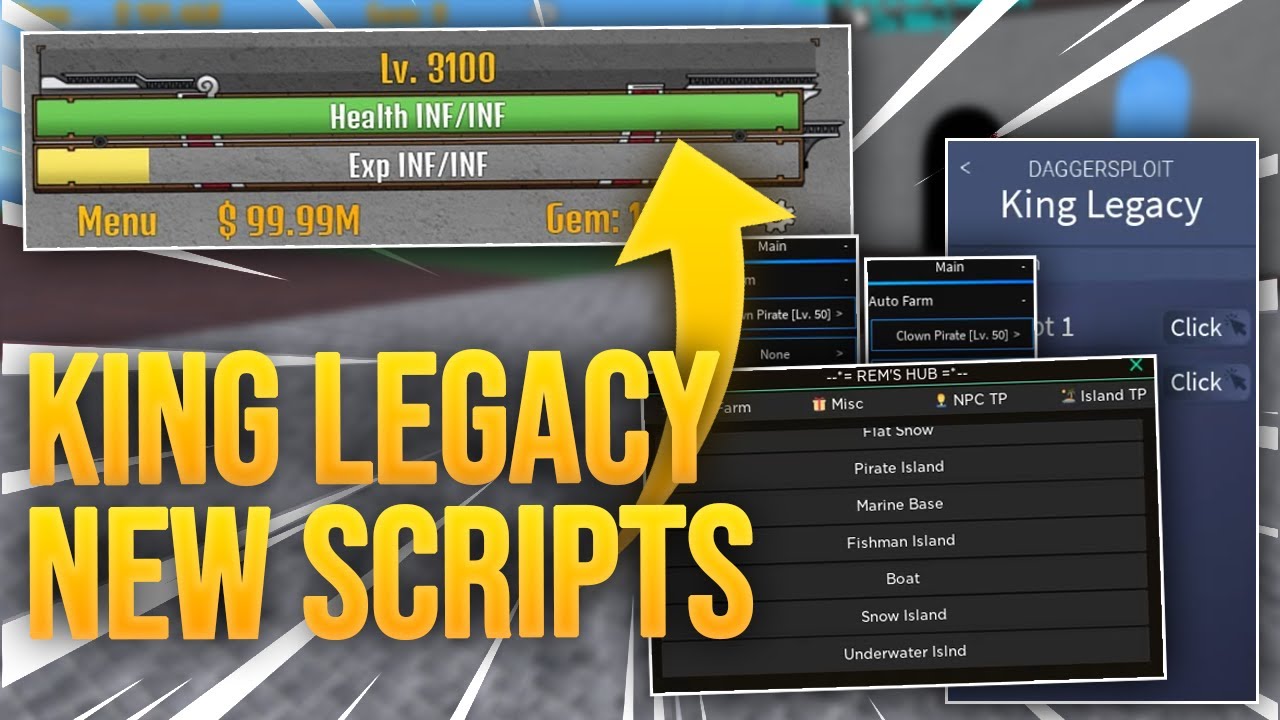 Script King Legacy Update 4.5 – ScriptPastebin