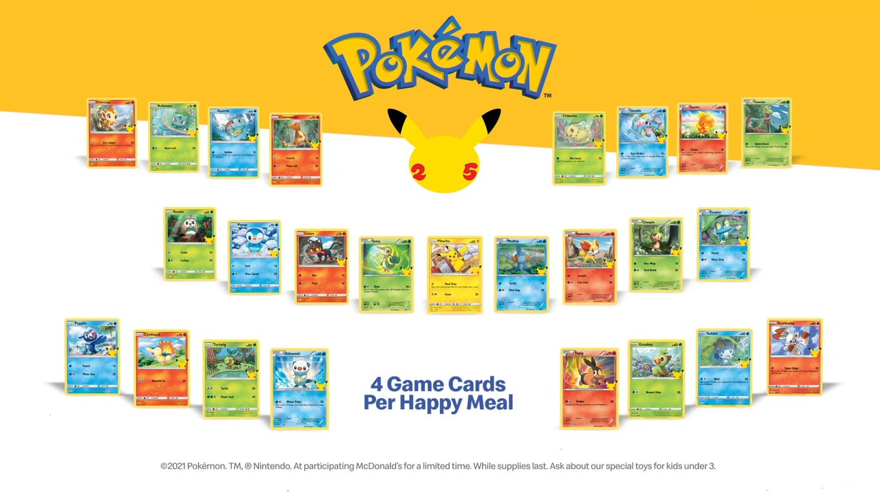 Pokémon 25th Anniversary Card List {2022} Know Here!