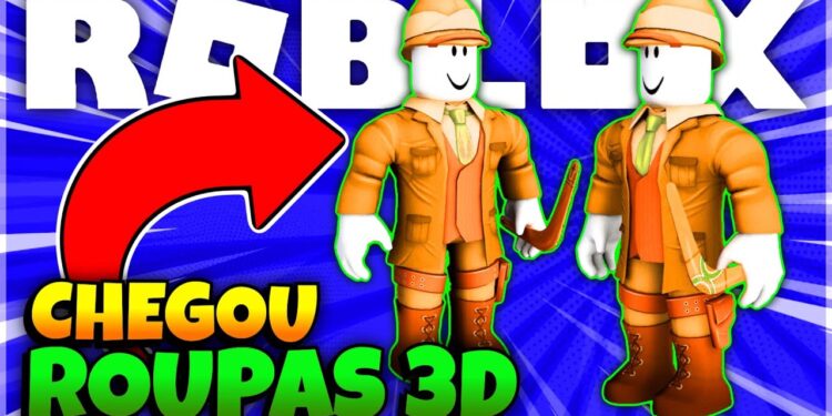 Roupa 3d Roblox