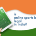 Legal Grey Areas in Indian Online Betting Platforms