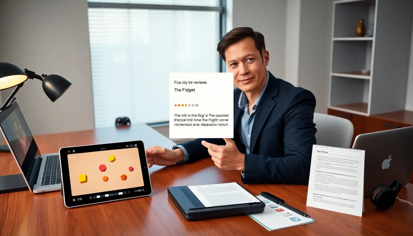 The Fidget Game Reviews