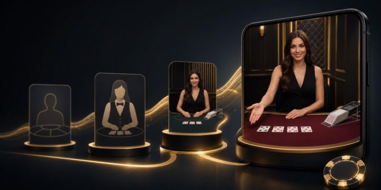 Live dealer evolution